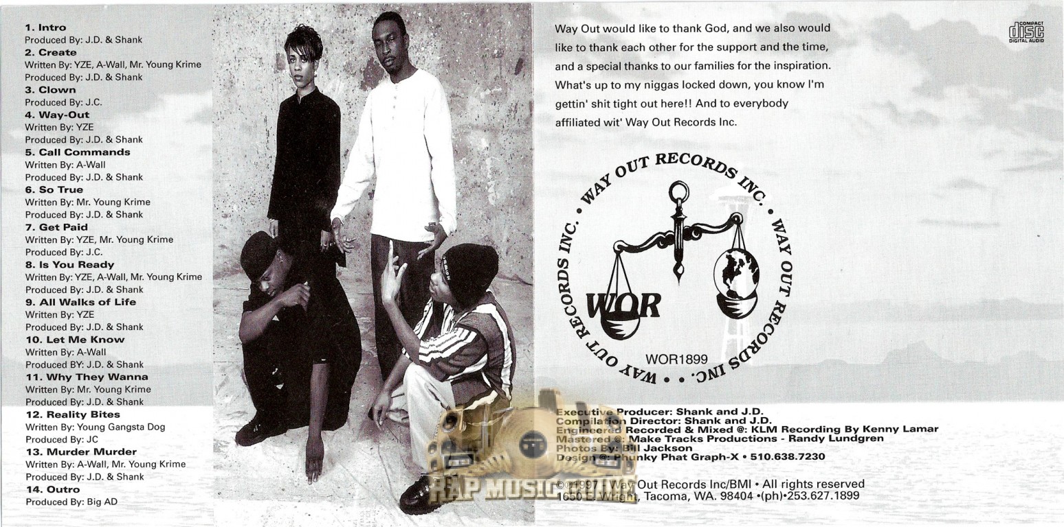 Way Out Records Inc. Compilation - It's Rainin' Dope: CD